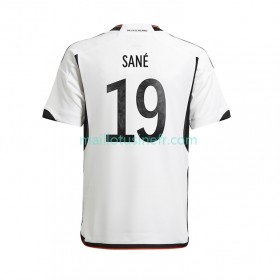 Maillot de Foot Allemagne Sane 19 Domicile Coupe du monde 2022